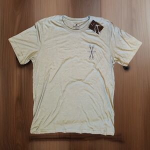 NWT Oxbow Outfitters Fort Myers T Shirt Mens Large Blue Sailing Fishing Apparel